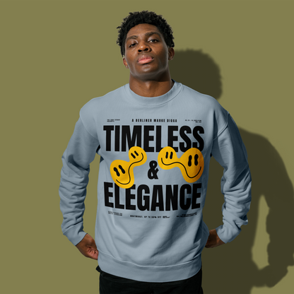 Timeless Original Front Sweatshirt (Black)