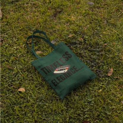 Timeless Retro Tote – Black