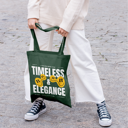 Tote Bag Timeless Digga Original White (F+B)
