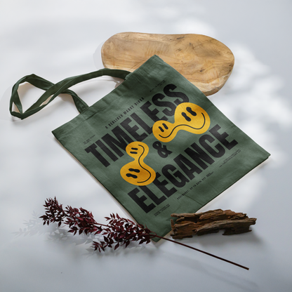 Tote Bag Timeless Digga Original Black (F+B)