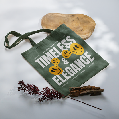 Tote Bag Timeless Digga Original White (F+B)