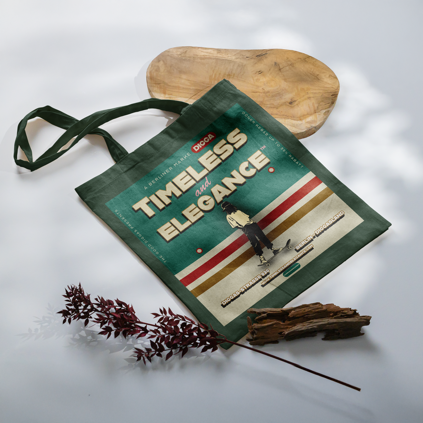 Tote Bag Timeless Skater