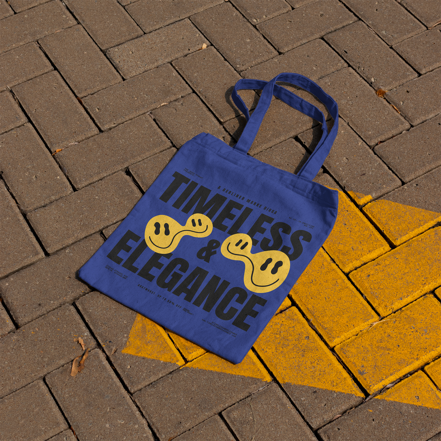 Tote Bag Timeless Digga Original Black (F+B)