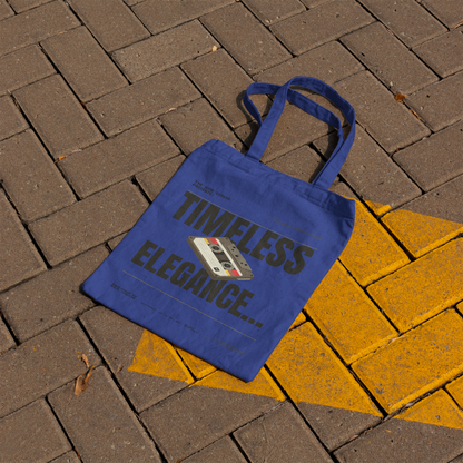 Timeless Retro Tote – Black