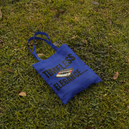 Timeless Retro Tote – Black