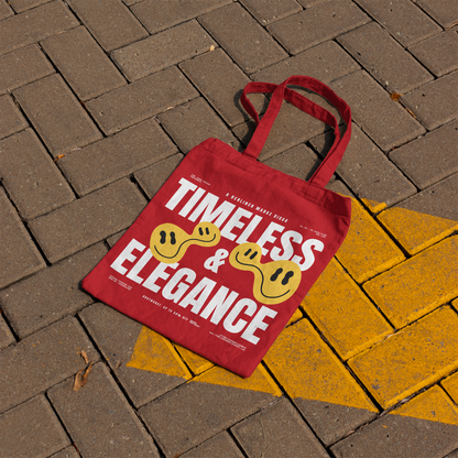 Tote Bag Timeless Digga Original White (F+B)