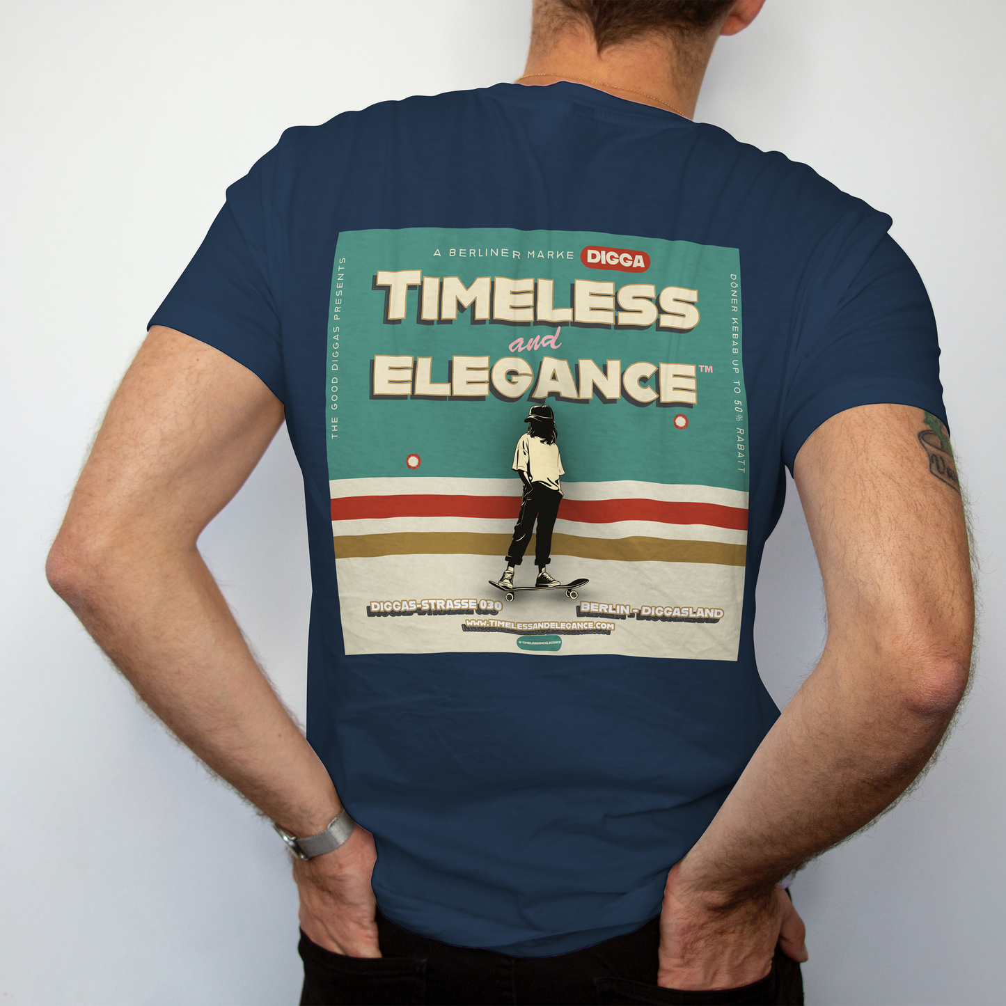 Timeless Skater With Logo T-Shirt