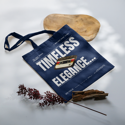 Tote Bag Timeless Digga Retro White (F+B)