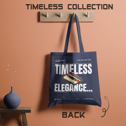 Tote Bag Timeless Digga Retro White (F+B)