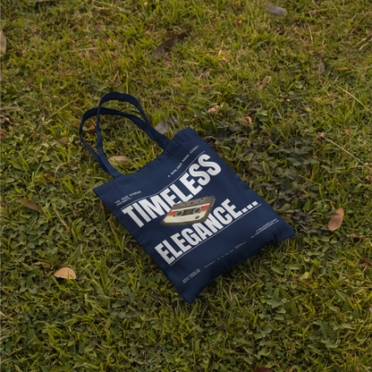 Tote Bag Timeless Digga Retro White (F+B)