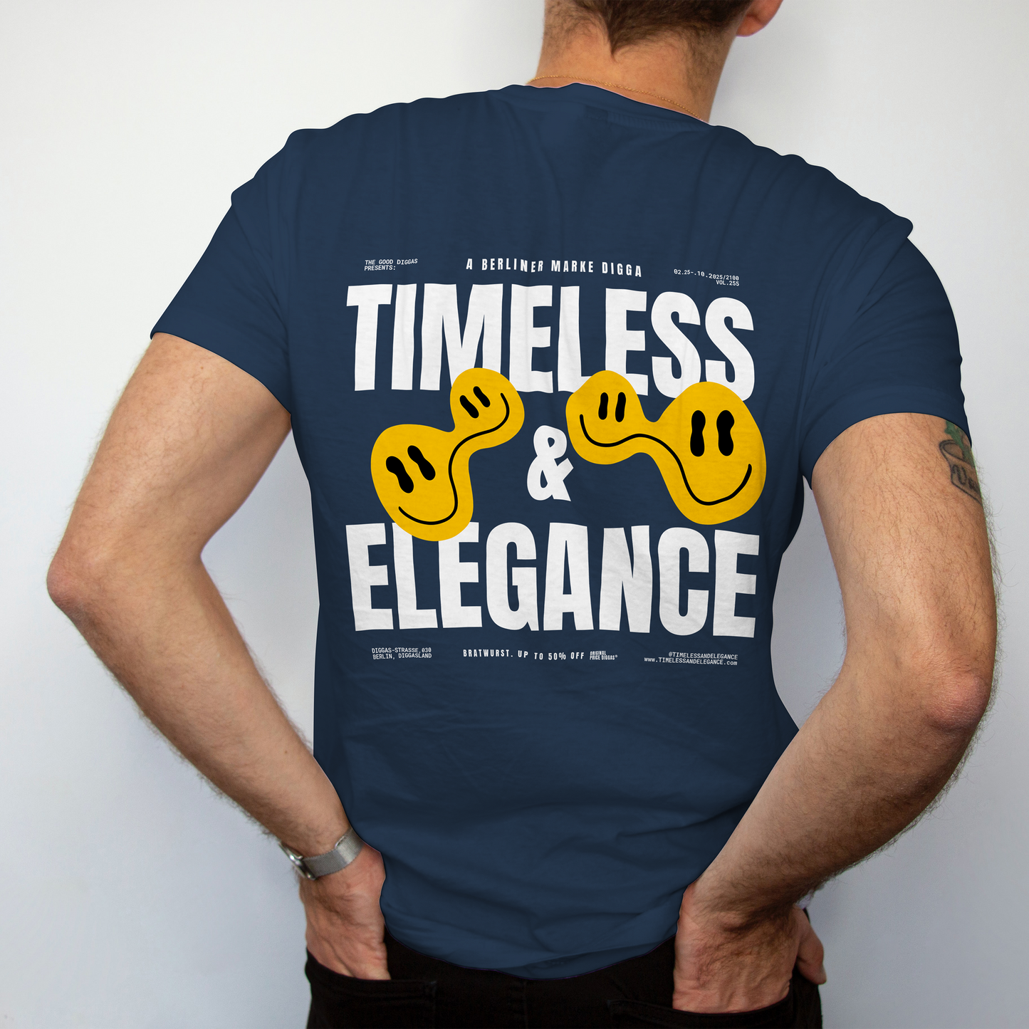 Timeless Original Back T-Shirt (White)
