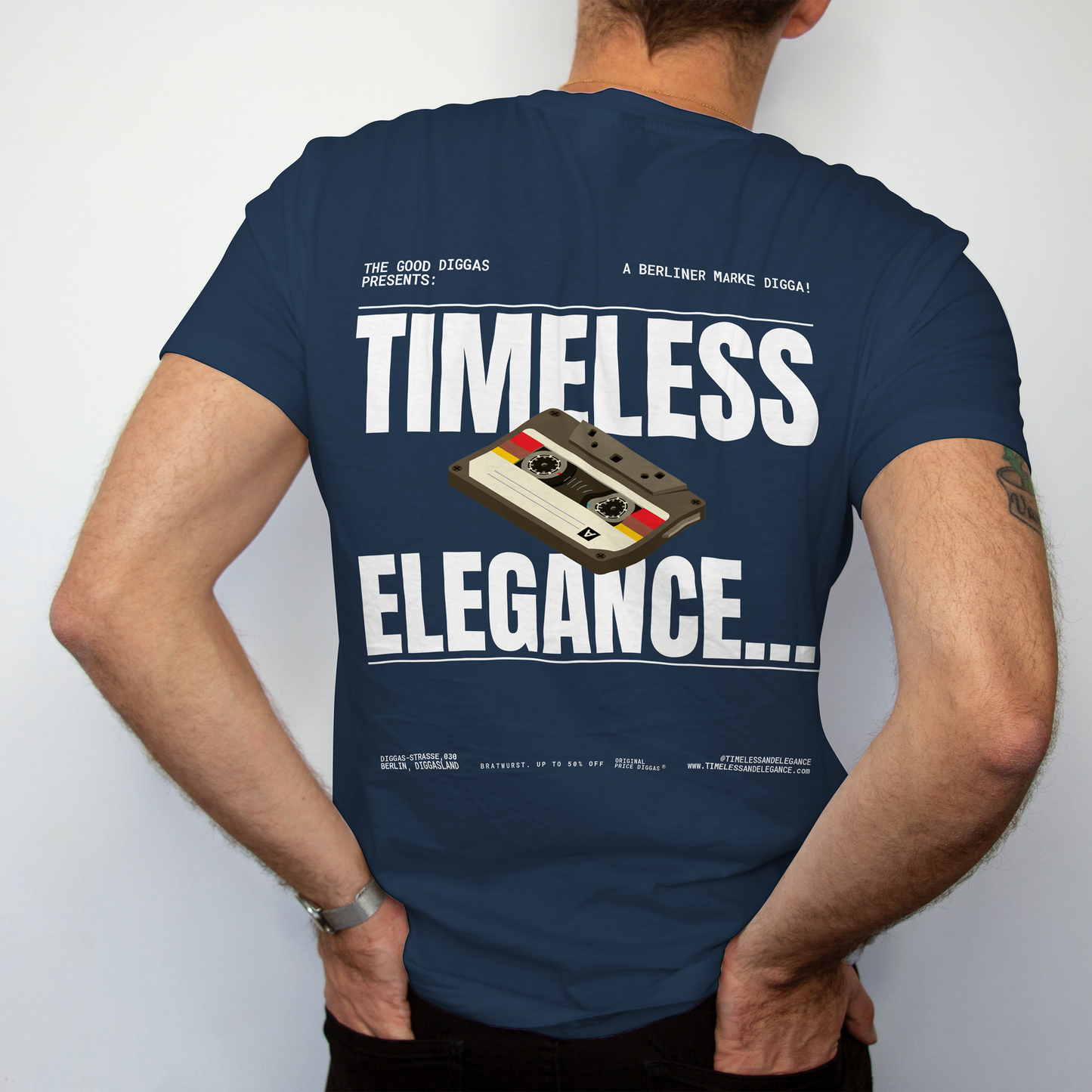 Timeless Retro Back T-Shirt (White)