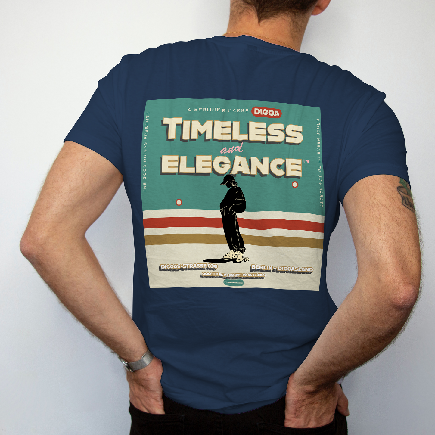 Timeless Skater With Logo T-Shirt