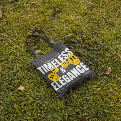 Tote Bag Timeless Digga Original White (F+B)