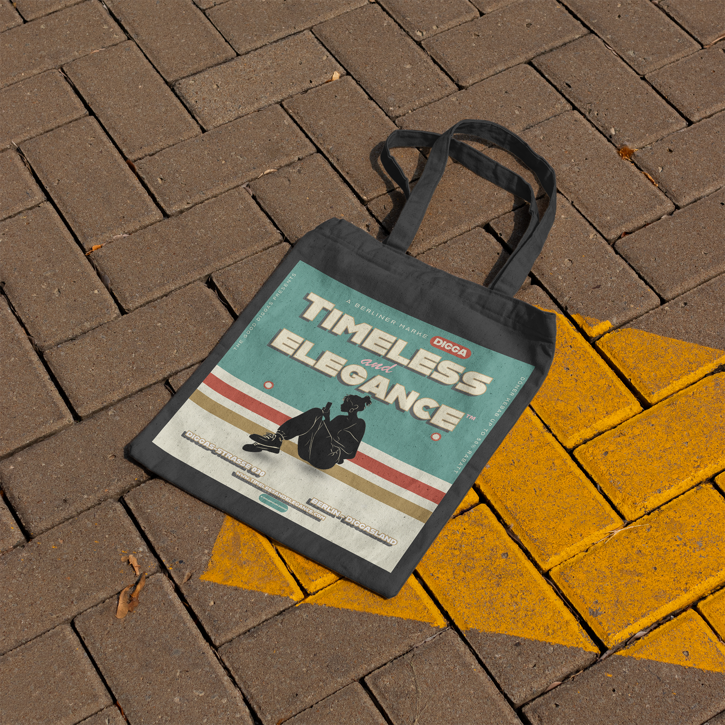 Timeless Digga Tote – Phone (F+B)