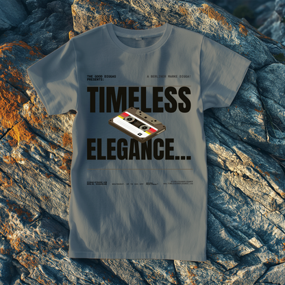 Timeless retro T-Shirt - Black