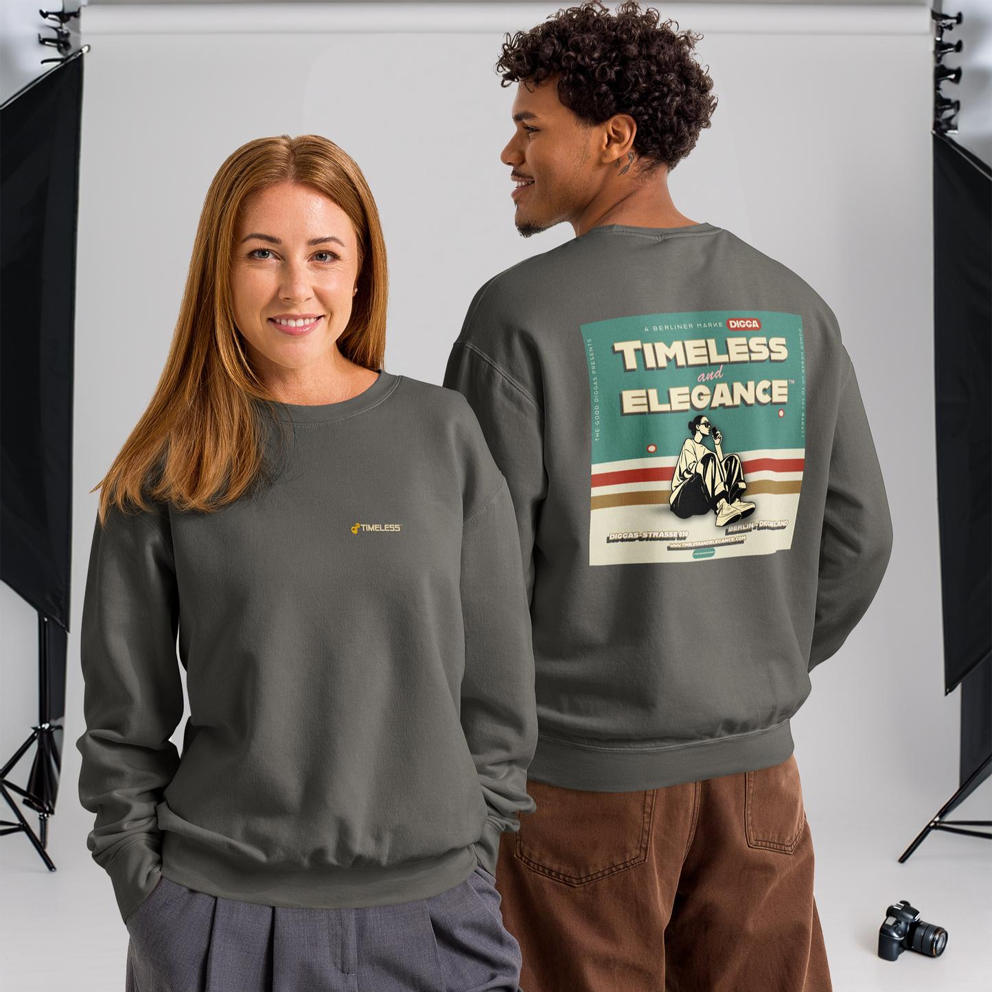 Timeless Phone With Logo Sweatshirt