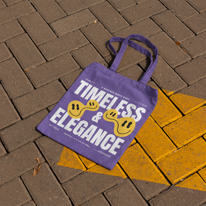 Tote Bag Timeless Digga Original White (F+B)