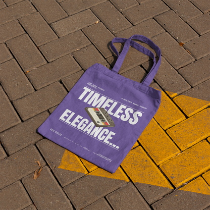 Tote Bag Timeless Digga Retro White (F+B)