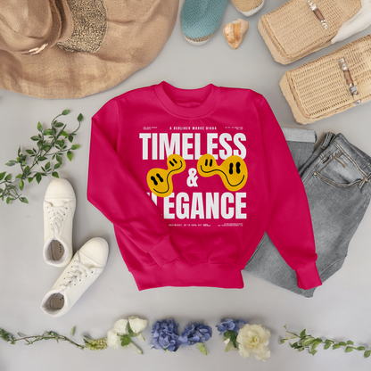 Timeless Original Front Sweatshirt (White)