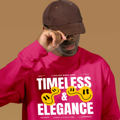 Timeless Original Front Sweatshirt (White)