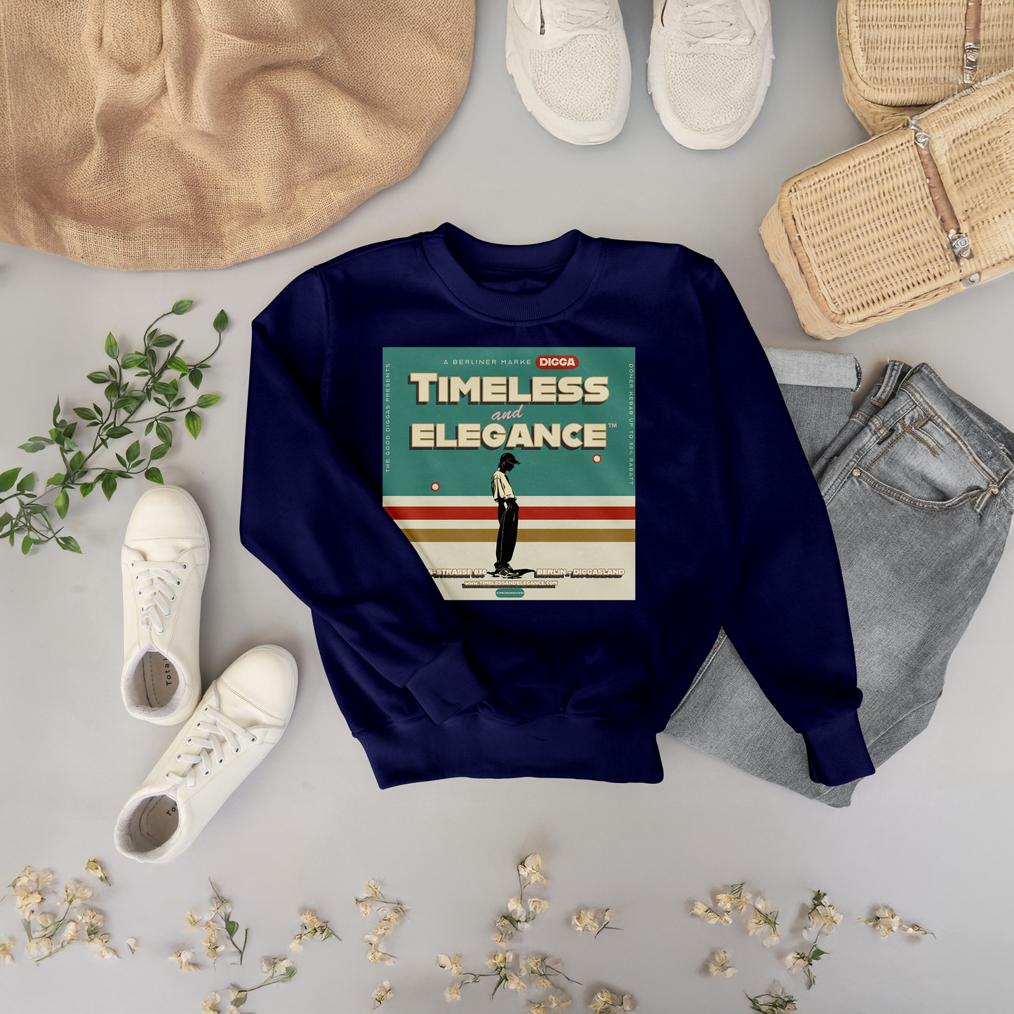 Timeless Skater Sweatshirt (Front)