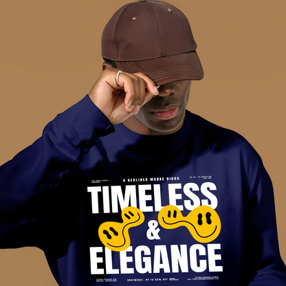 Timeless Original Front Sweatshirt (White)
