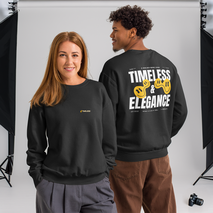 Timeless Original With Logo Sweatshirt (White)