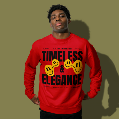Timeless Original Front Sweatshirt (Black)