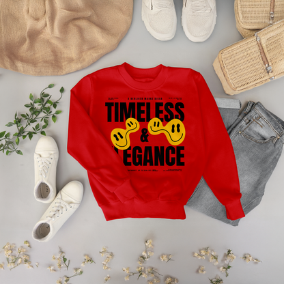 Timeless Original Front Sweatshirt (Black)