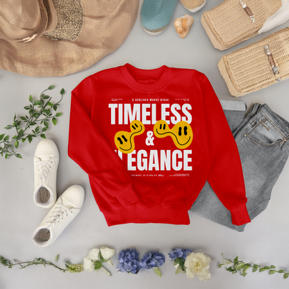 Timeless Original Front Sweatshirt (White)