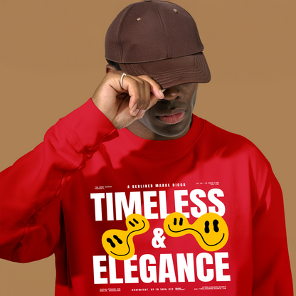 Timeless Original Front Sweatshirt (White)