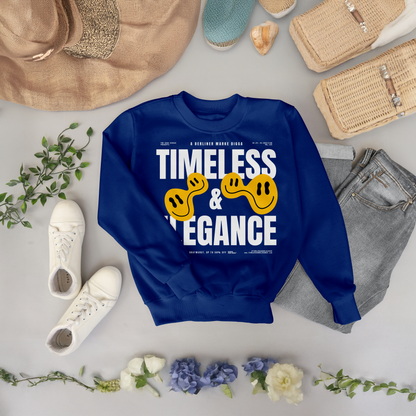 Timeless Original Front Sweatshirt (White)