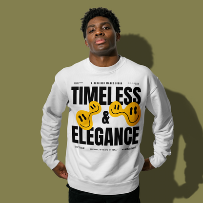 Timeless Original Front Sweatshirt (Black)