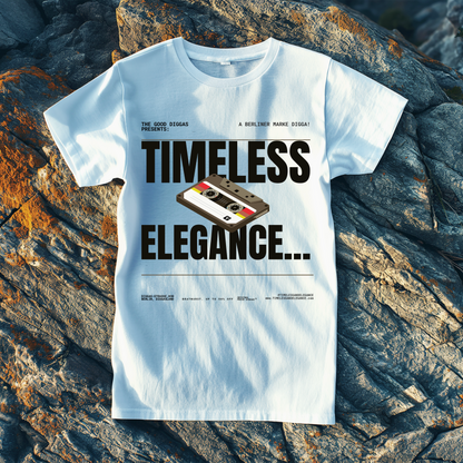 Timeless retro T-Shirt - Black