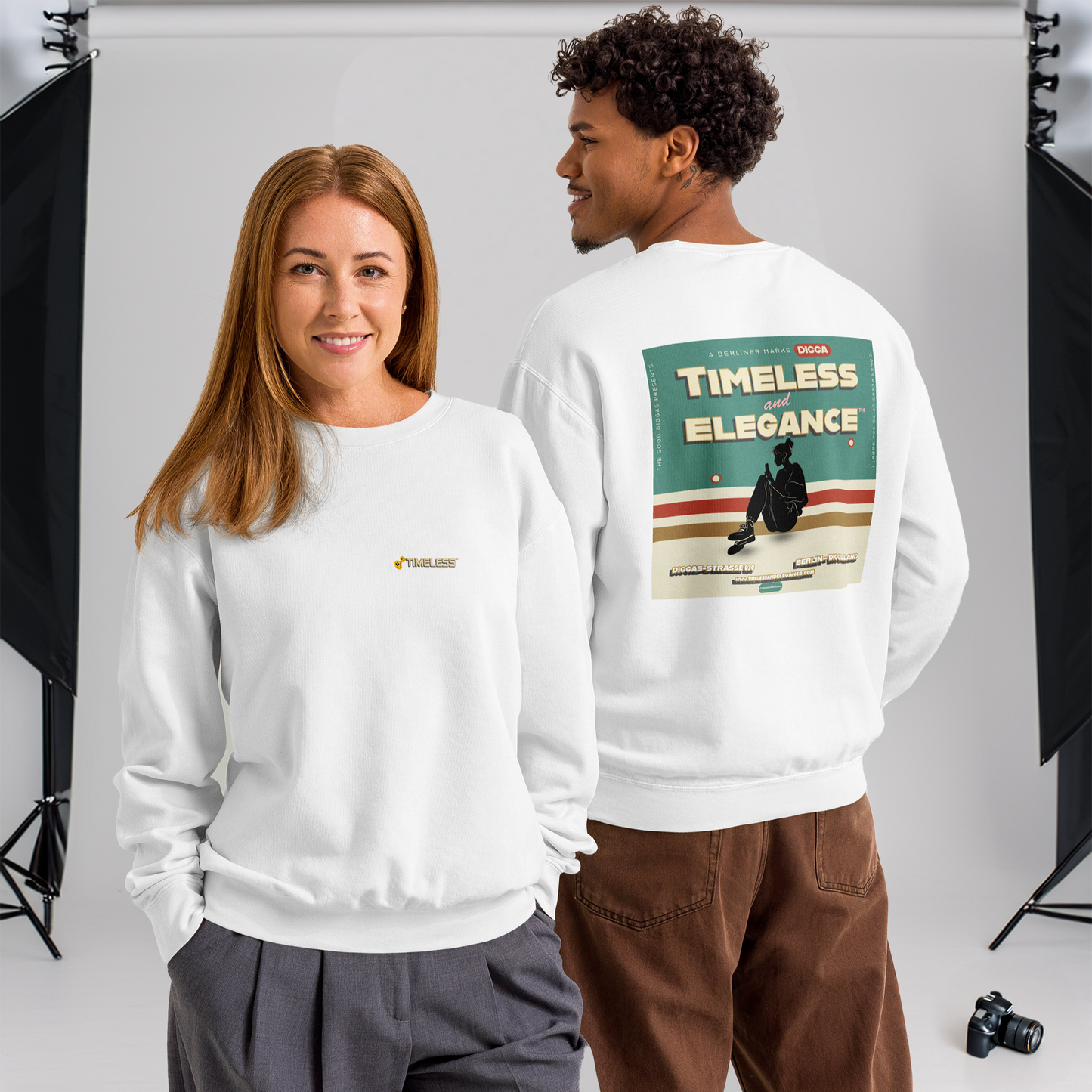 Timeless Phone With Logo Sweatshirt