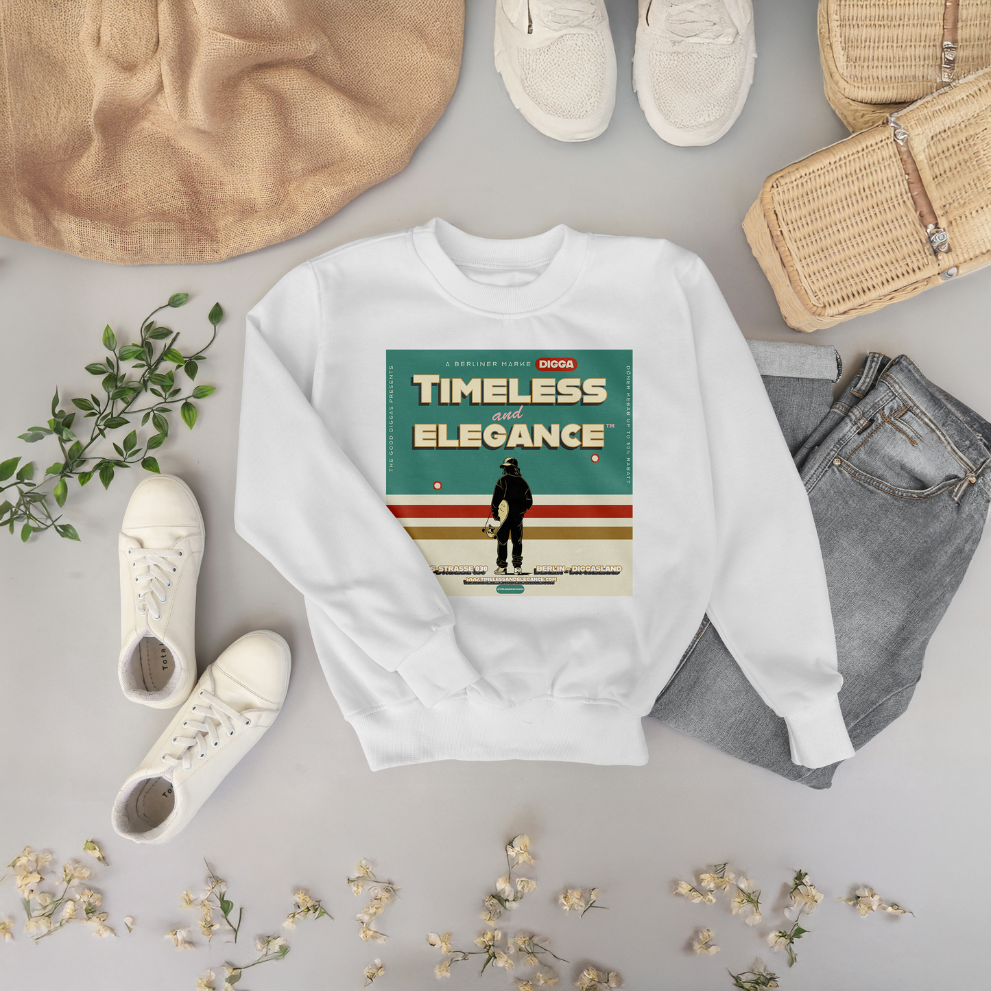 Timeless Skater Sweatshirt (Front)