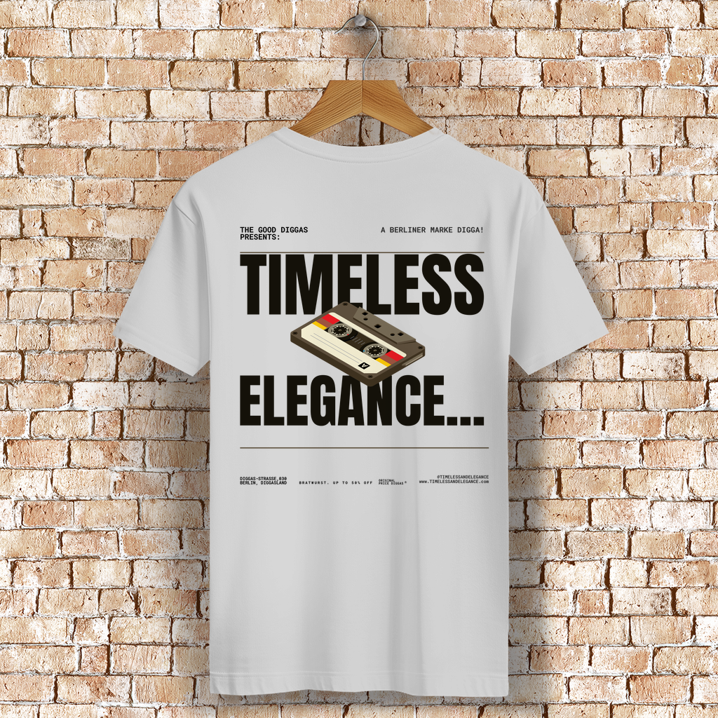 Timeless Retro With Logo T-Shirt (Black)