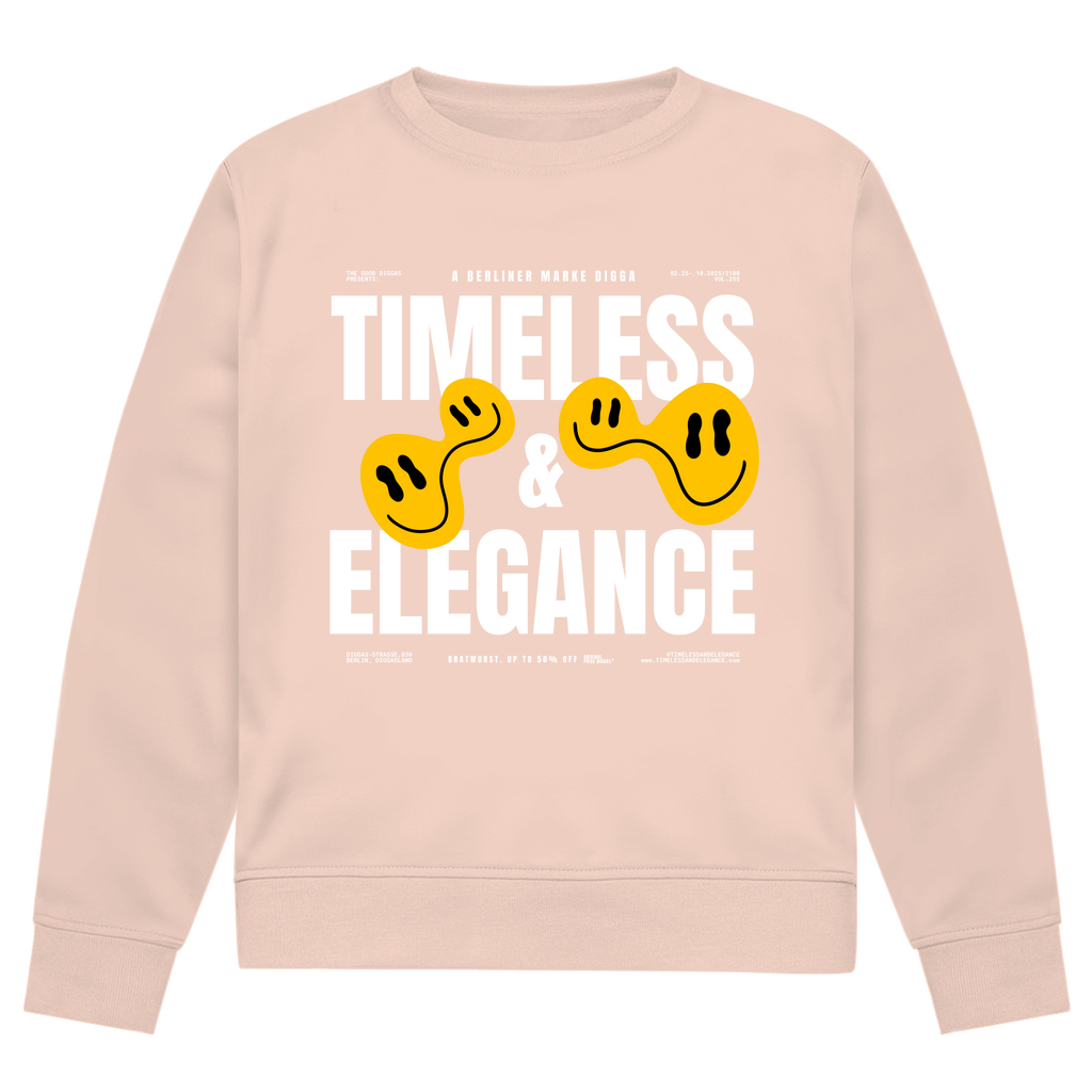 Timeless Original Front Sweatshirt (White)