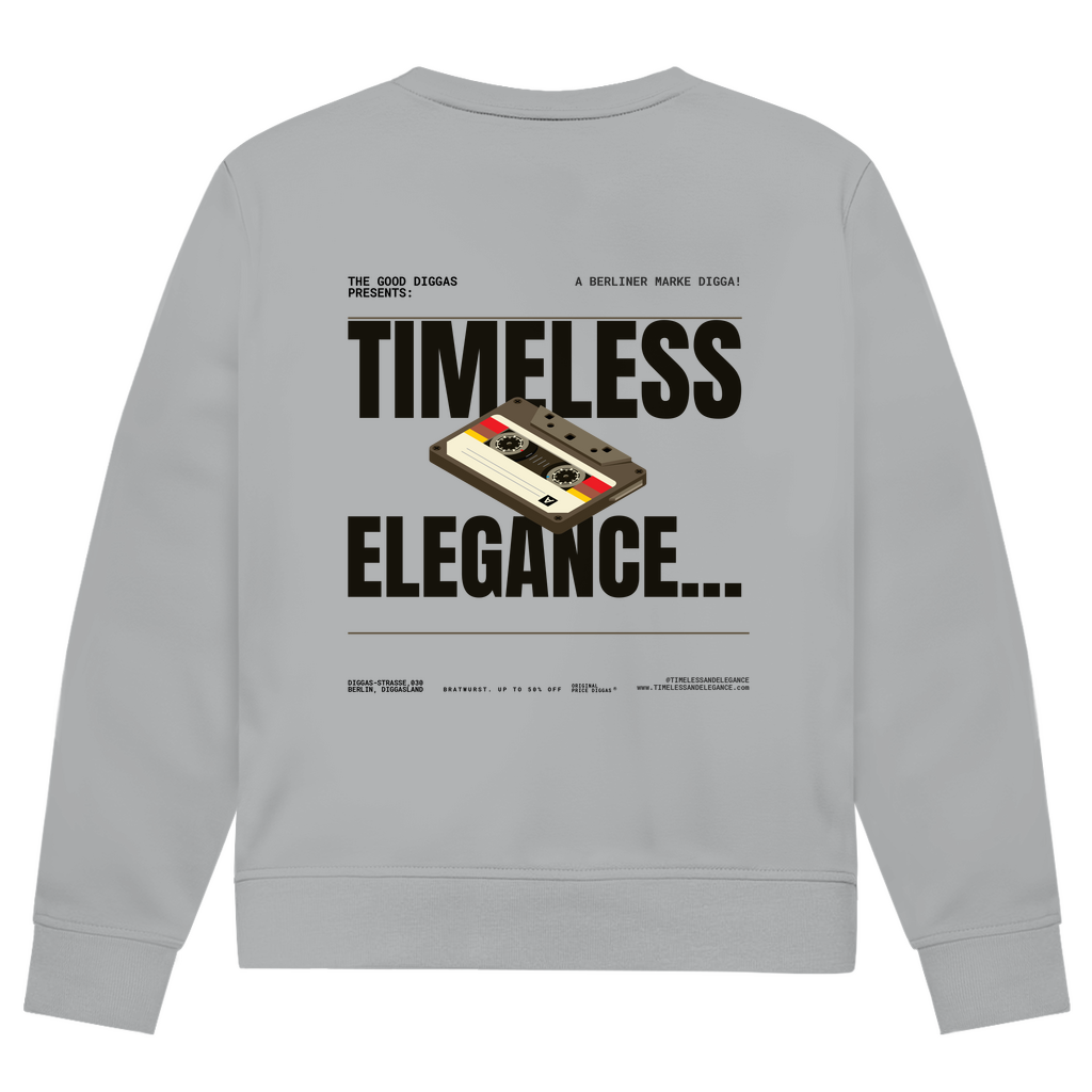 Timeless Retro Back Sweatshirt (Black)