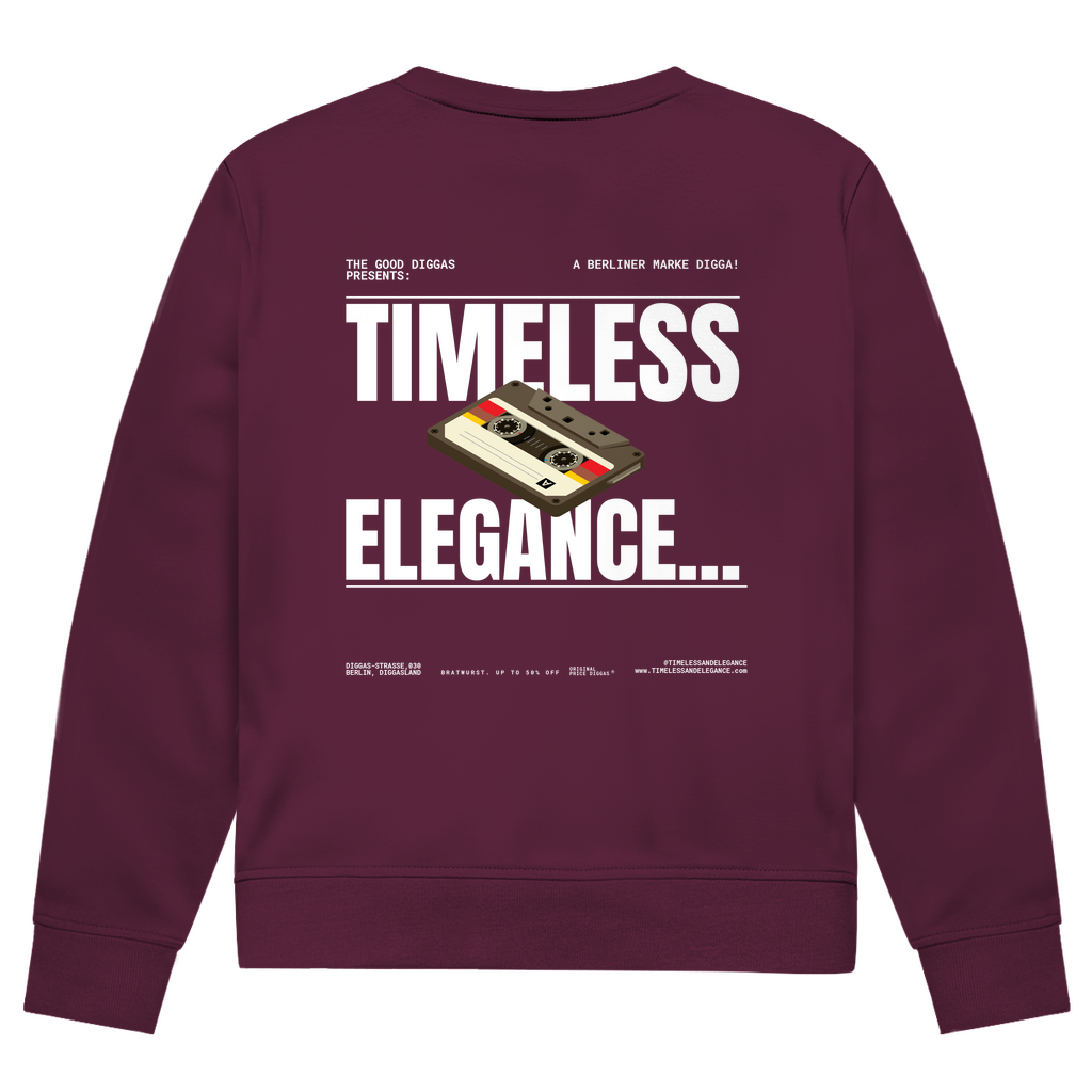 Timeless Retro Back Sweatshirt (White)