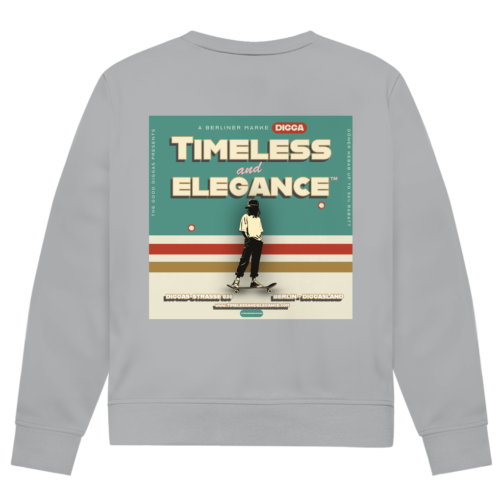 Timeless Skater With Logo Sweatshirt