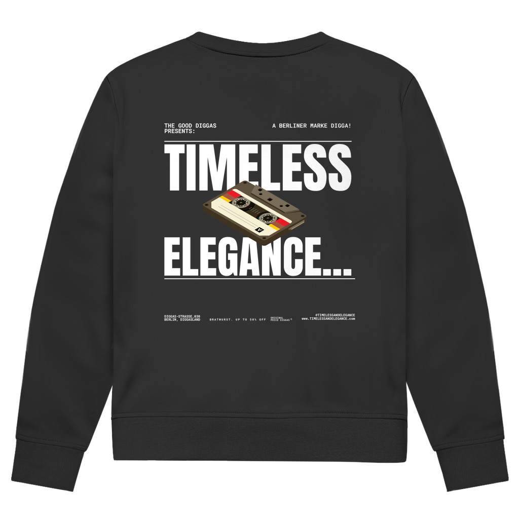 Timeless Retro Back Sweatshirt (White)