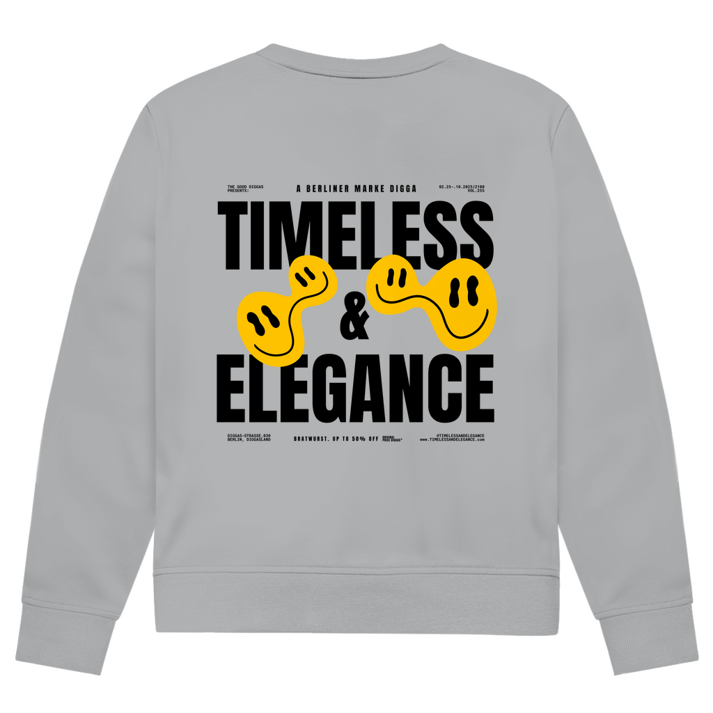 Timeless Original With Logo Sweatshirt (Black)