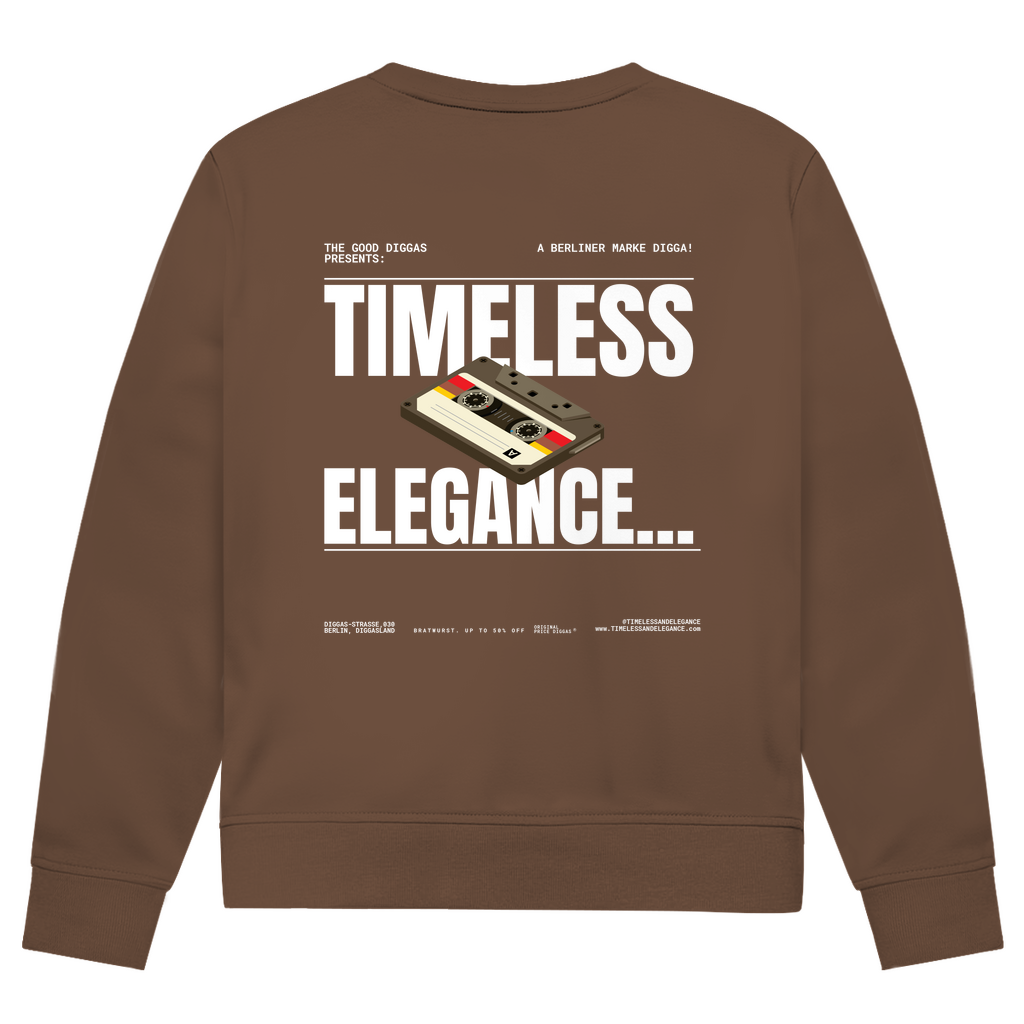 Timeless Retro Back Sweatshirt (White)
