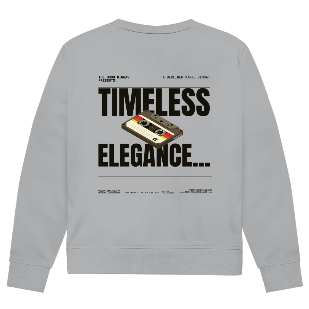 Timeless Retro With Logo Sweatshirt (BLack)