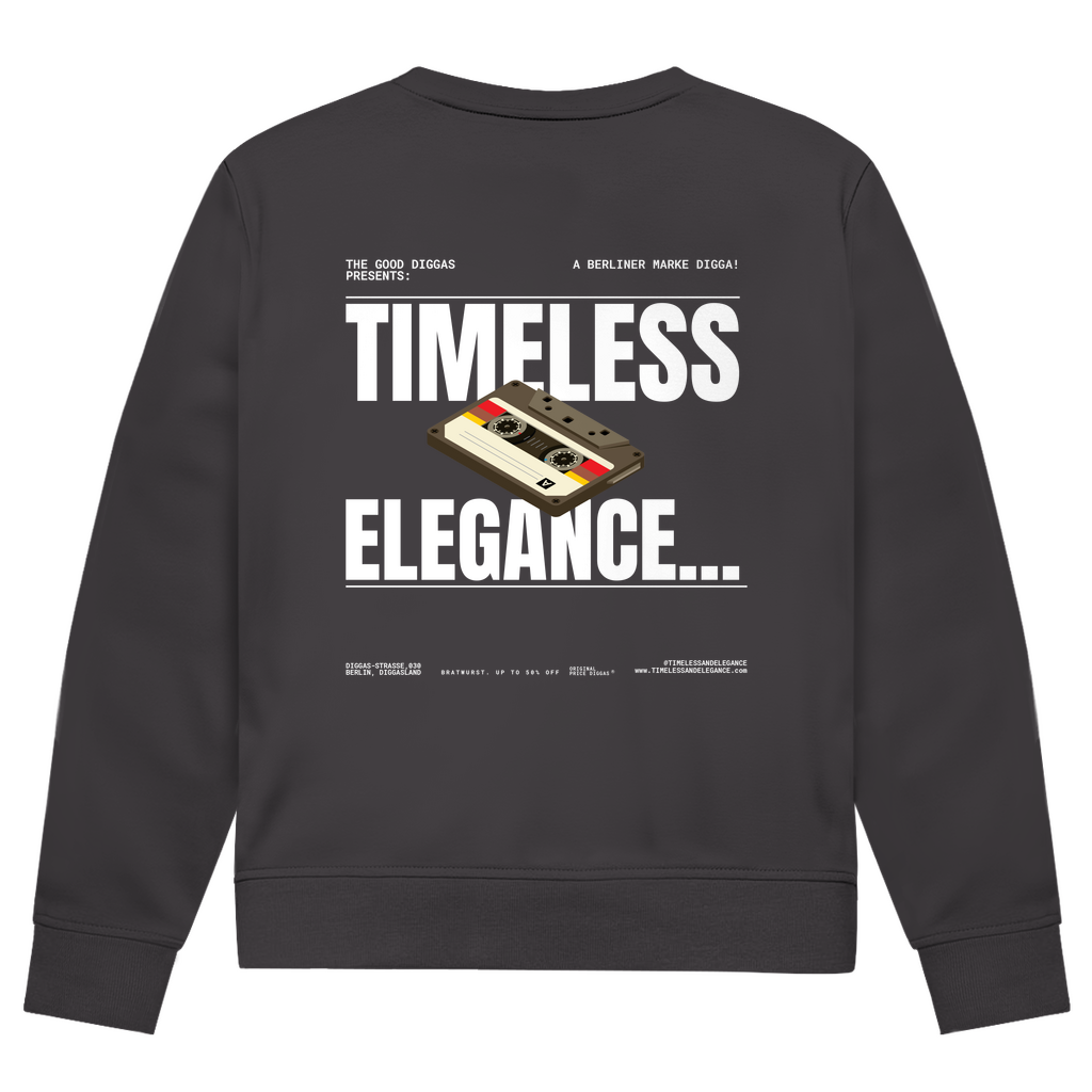 Timeless Retro Back Sweatshirt (White)
