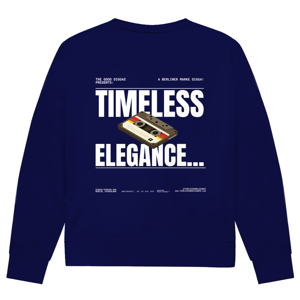 Timeless Retro With Logo Sweatshirt (White)