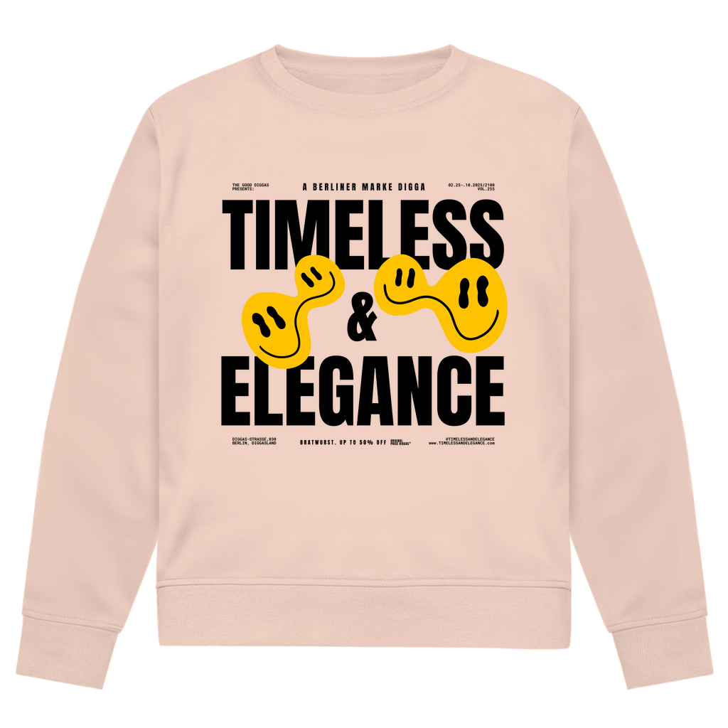Timeless Original Front Sweatshirt (Black)