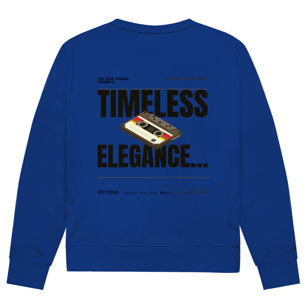 Timeless Retro Back Sweatshirt (Black)